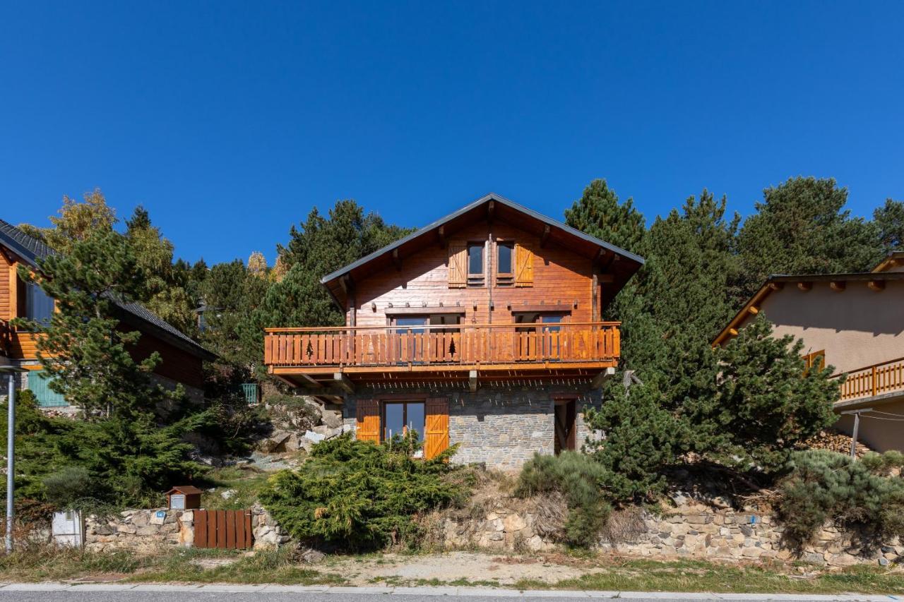Chalet Les Tilleuls - Jolie Vue Montagne Et Lac Les Angles  Kültér fotó