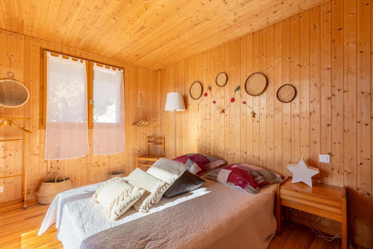Chalet Les Tilleuls - Jolie Vue Montagne Et Lac Les Angles  Kültér fotó